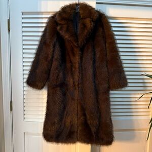 Boreal Luxe Mirella Longline Faux Fur Coat